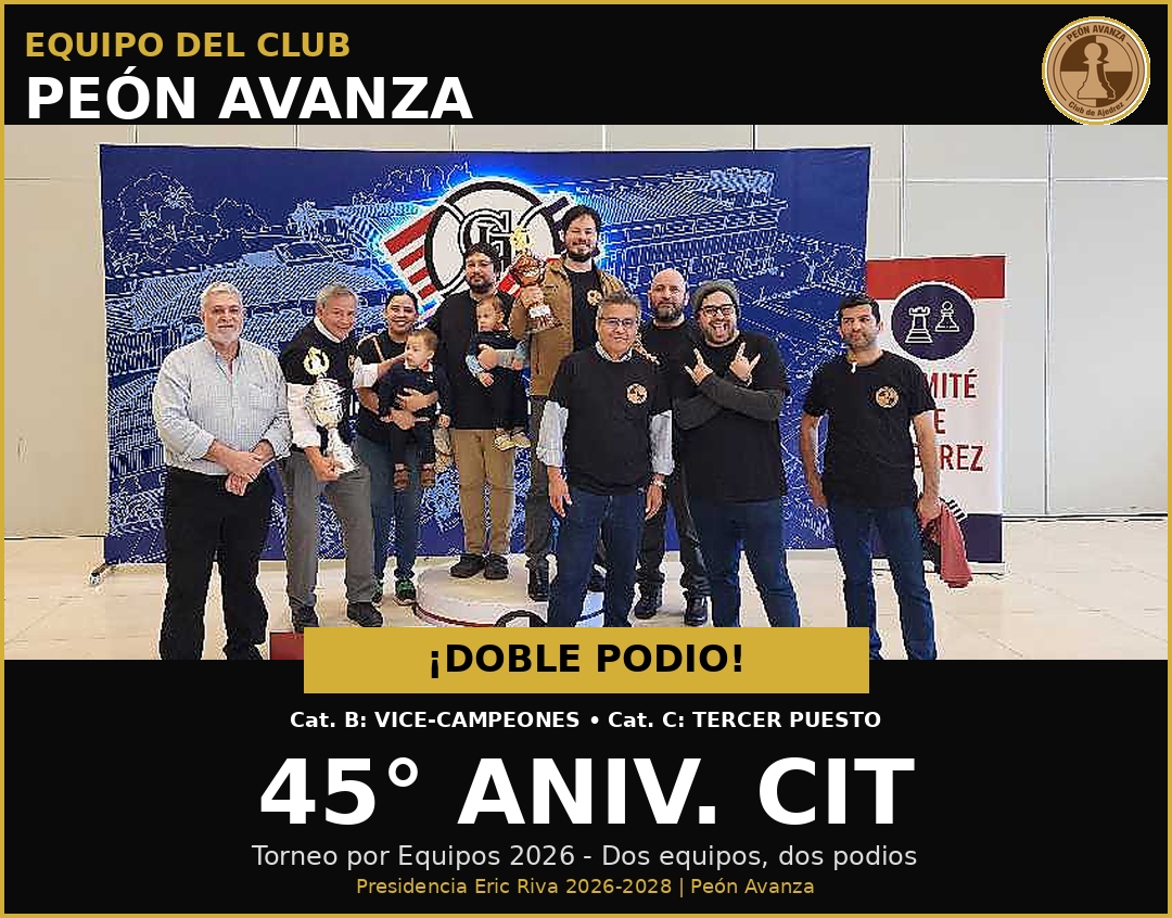 Doble podio Peón Avanza - CIT 2026